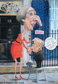 409. Theresa May i Jarosław Kaczyński