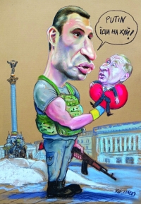 707. Witalij Kliczko i Władimir Putin